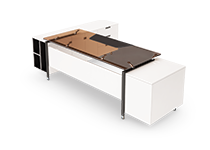 میز-مدیریت-عامل-صفحه-شیشه-ای-یونیکا-تیپ-2158-41 -  - https://mohitara.com