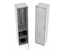 کمد-لباس-و-لوازم-شخصی-تمام-درب-چوبی-با-قلاب-آویز-با-یک-لنگه-درب-کوئیک-تیپ-6313-41 -  - https://mohitara.com