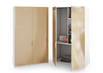 کمد-دیواری-طبقه-دار-با-دو-درب-آینه-ای-رز-تیپ-4234-44 -  - https://mohitara.com